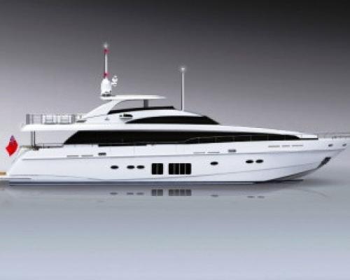 Présentation du PRINCESS 32M au Salon Nautique de Londres