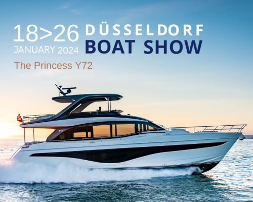 Découvrez les Princess Y72 et Y85 au Boot Düsseldorf